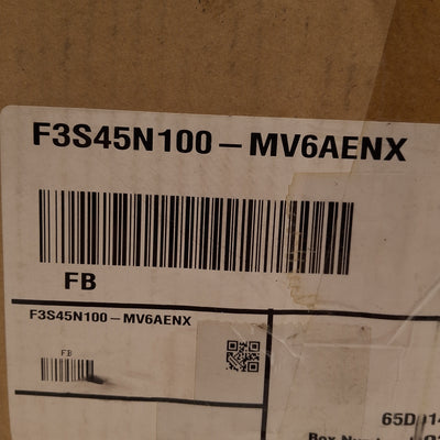 New Brother F3S45N100-MV6AENX Gearmotor, 100:1 1HP 3Ø 208/230/460VAC, ø1.6875" Bore