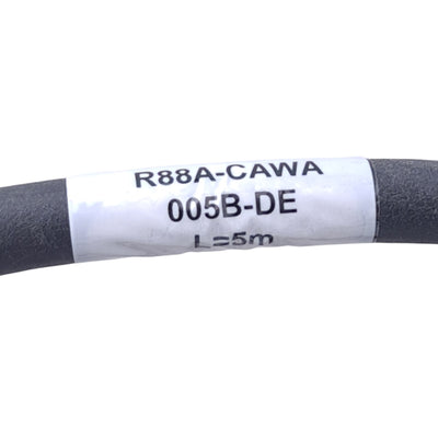 New Omron R88A-CAWA005B-DE Servo Power Cable for 200V Servomotors, 6-P, 7.5kW, 5m
