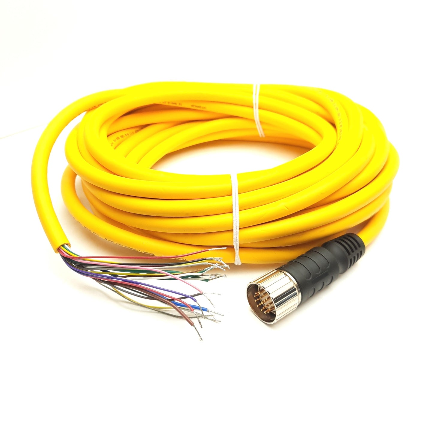 New Turck CSM 19-19-10 Multifast Cordset M23 19-P Male to Leads, 10 Meters, 150V 9A