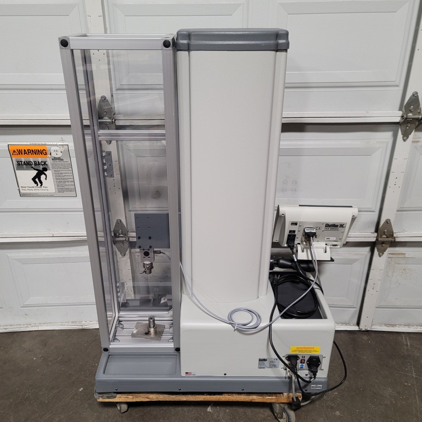 Used Chatillon TCD1100-0500 Digital Force Testing System 5kN 30" Travel 0.001-40"/min