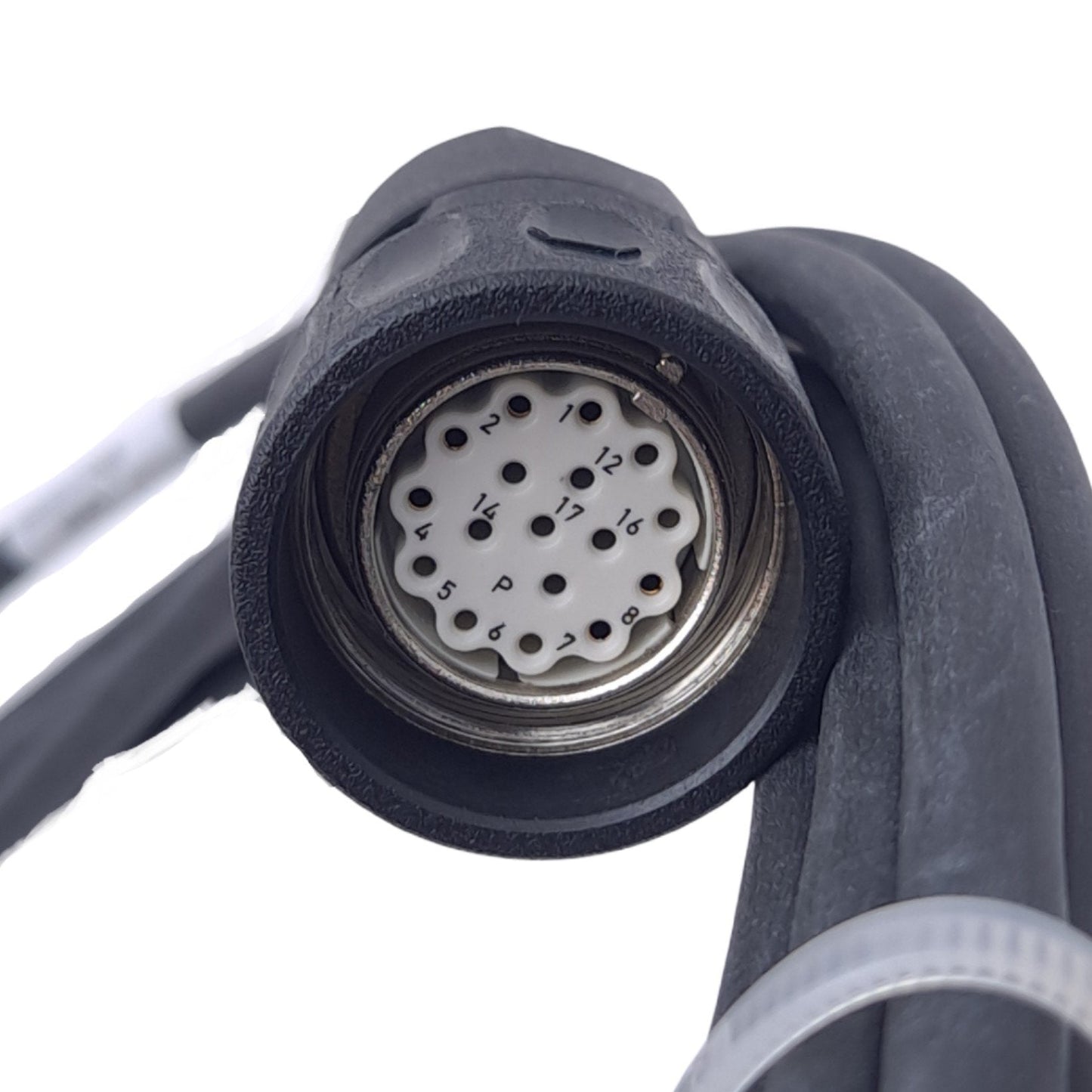 New Omron R88A-CRWA005C-DE Encoder Cable for R88 Servomotors, M23 17-Pin, 300V, 5m