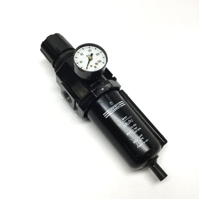 Used ARO P29241-110 Filter/Regulator 5-125psi Set Pressure, 1/2" NPT, 40µm, 140cfm