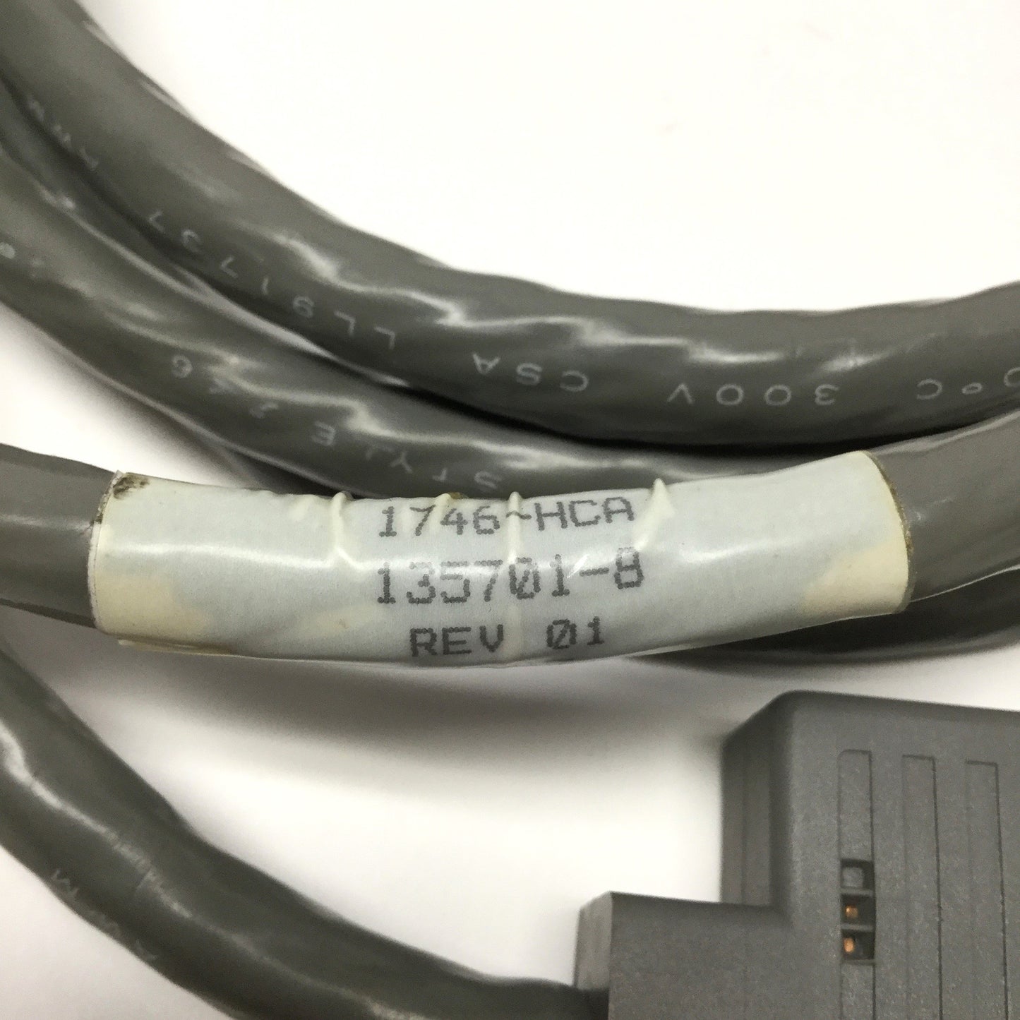 Used Allen Bradley 1746-HCA SLC 500 Servo Control HS to HT Termination Panel Cable 7'