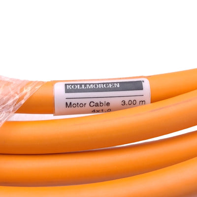 New Kollmorgen CM01A1-010-003-00 Motor Cable, 4-P Speedtec, for AKD-B/P/T/M, 3m