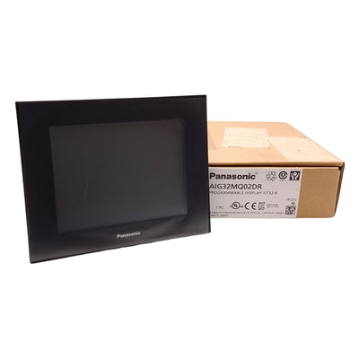 New Panasonic AIG32MQ02DR GT32-R HMI Touchscreen Display, 5.7" Mono, RS232C, 24VDC