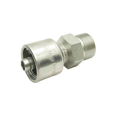 New Gates 6G-14MDH Hydraulic Hose Fitting, 3/8in Hose ID to M22 x 1.5 Male