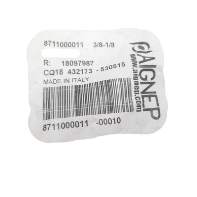 New Lot of 15 Aignep 8711000011-00010 Swivel Elbow ø3/8" P2C 1/8" M Swift, 290 PSI