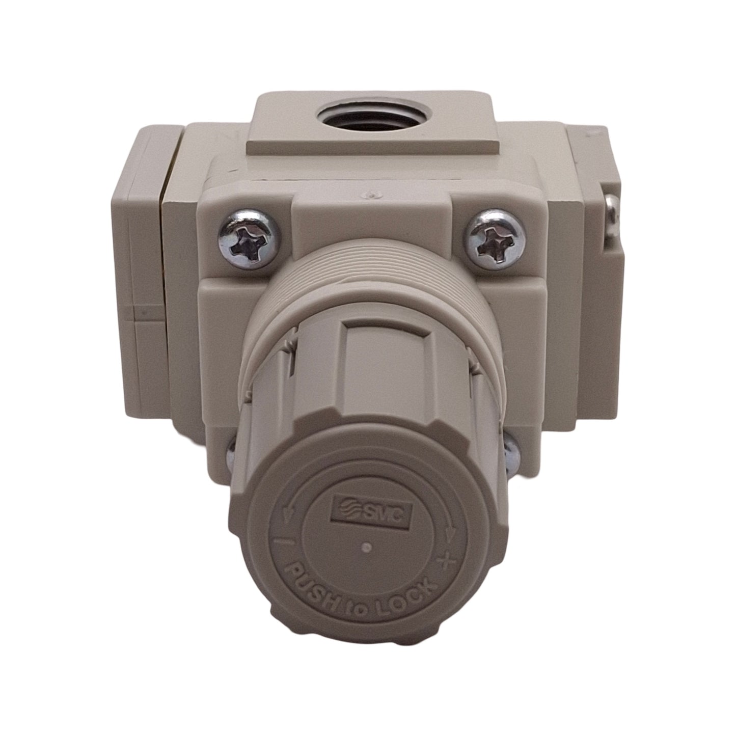New SMC AR20-N02BE-Z-B Pneumatic Regulator, 7-125PSI Set, 145PSI Supply, 1/4in NPT