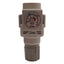 New SMC AR20-N02BE-Z-B Pneumatic Regulator, 7-125PSI Set, 145PSI Supply, 1/4in NPT