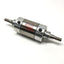 Used Bimba 701-DXDE Double-Rod End Air Cylinder Ø3" Bore, 1" Stroke, 3/8" NPT