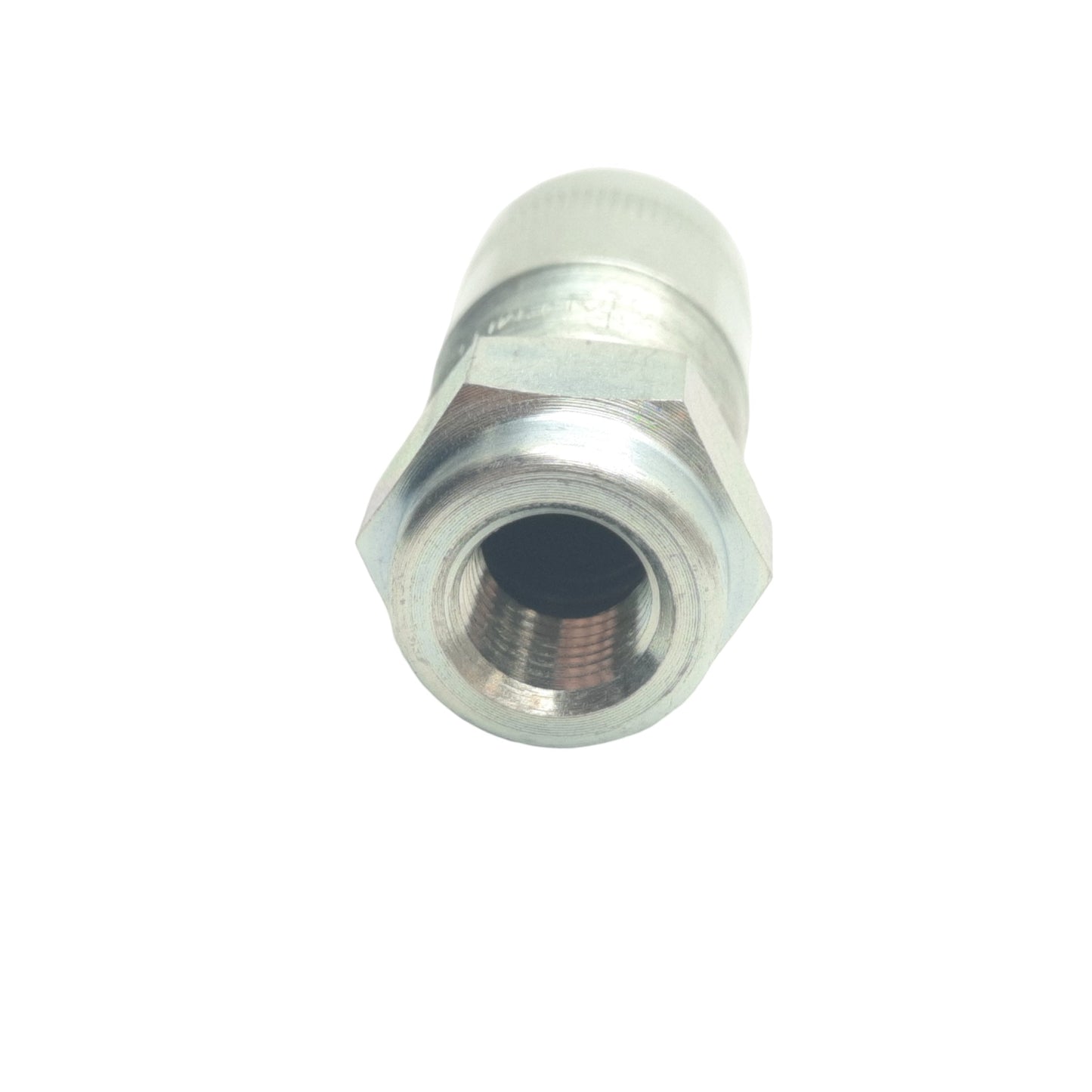 New Lot of 2 Alemite 6304-B Straight Hydraulic Coupler 1/8" Female NPTF, 10K PSI