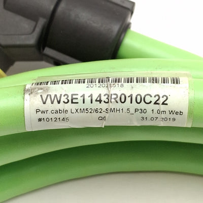 New Schneider Electric VW3E1143R010C22 Power Cable For Lexium 52/62 Servo Drives