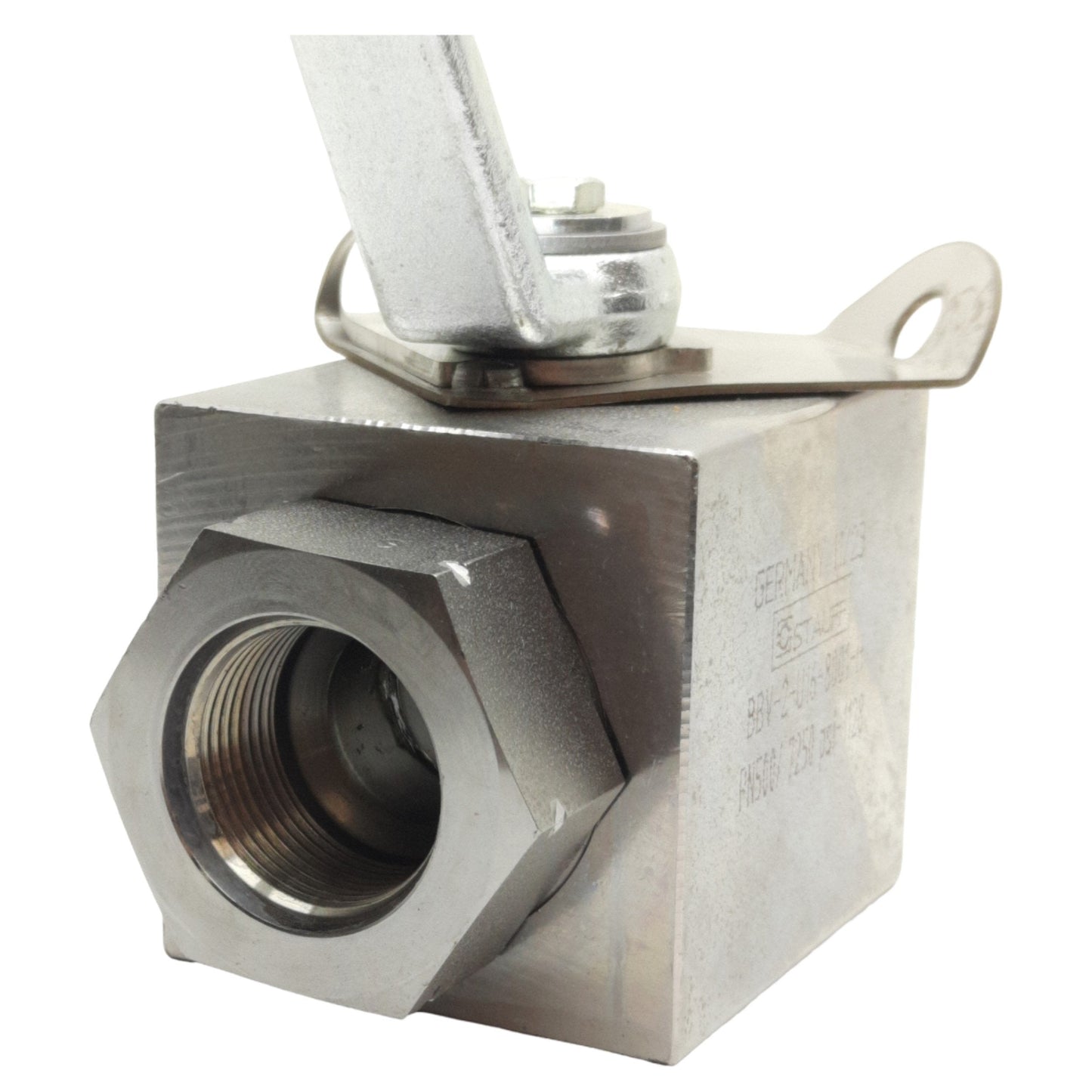 New Stauff BBV-2-U16-8001-H 2-Way Ball Valve, 1-5/16-12 UN Female, 7250PSI