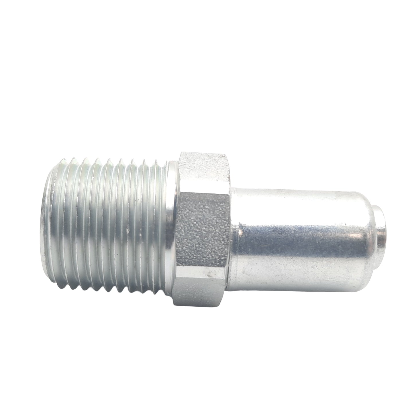 New Danfoss FC9846-0808S PTFE Crimp Fitting 1/2" Male NPT to 1/2" Hose Barb -08