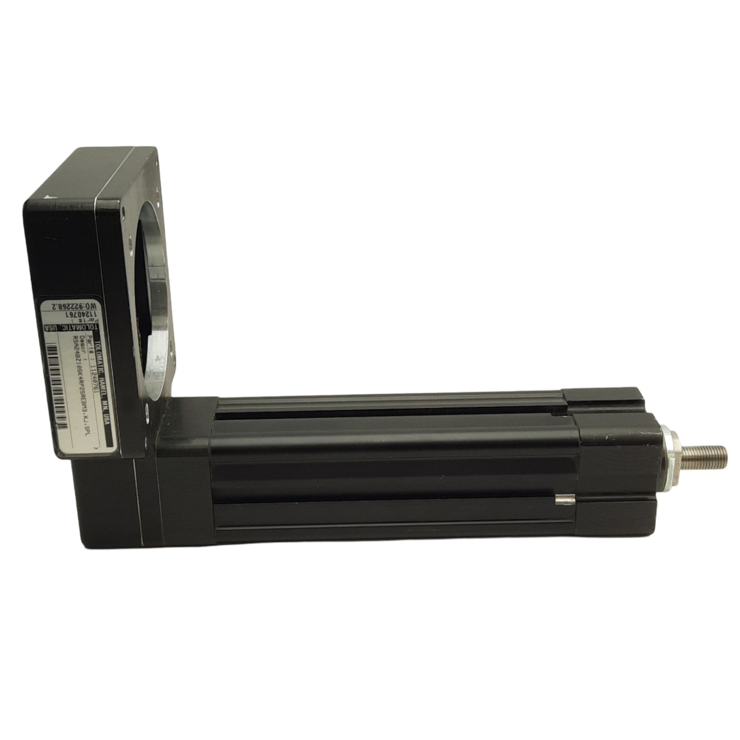 Used Tolomatic RSA24BZ10SK4RP2SREBM3.XJ.SPL Electric Actuator, 4in Stroke, 10TPI Lead