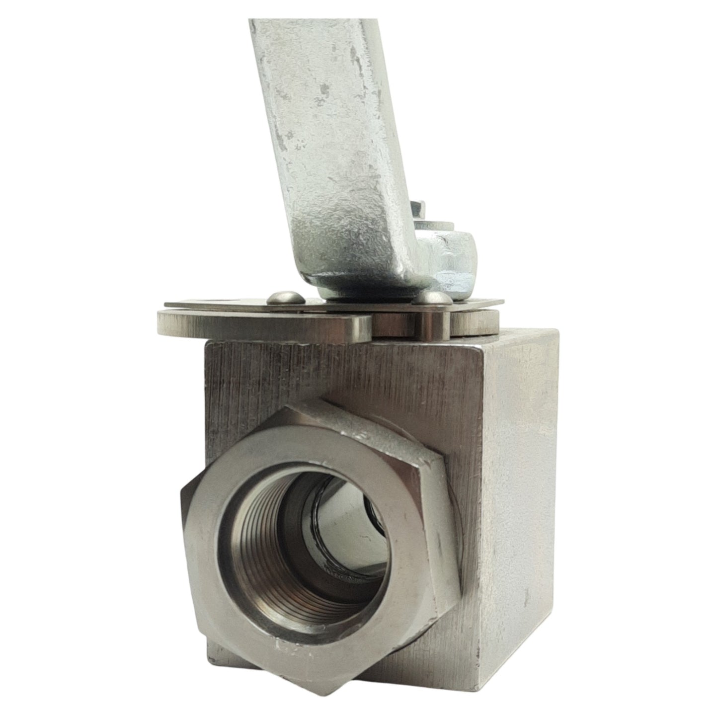 New Stauff BBV-2-U12-8001-M 2-Way Ball Valve, 1-1/16-12 UN Female, 6000PSI