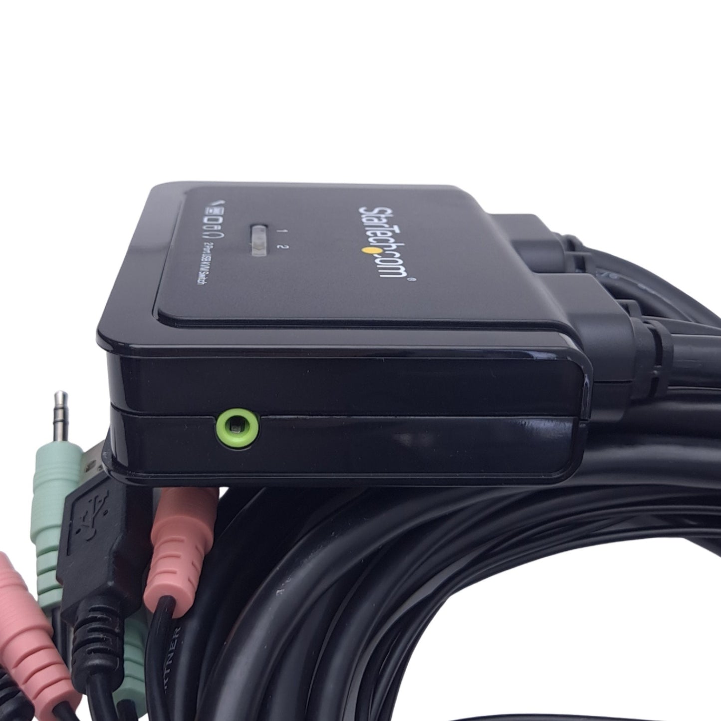 New StarTech SV211DPUA4K KVM Switch w/ Remote Switch & Audio, USB/DisplayPort, 5VDC