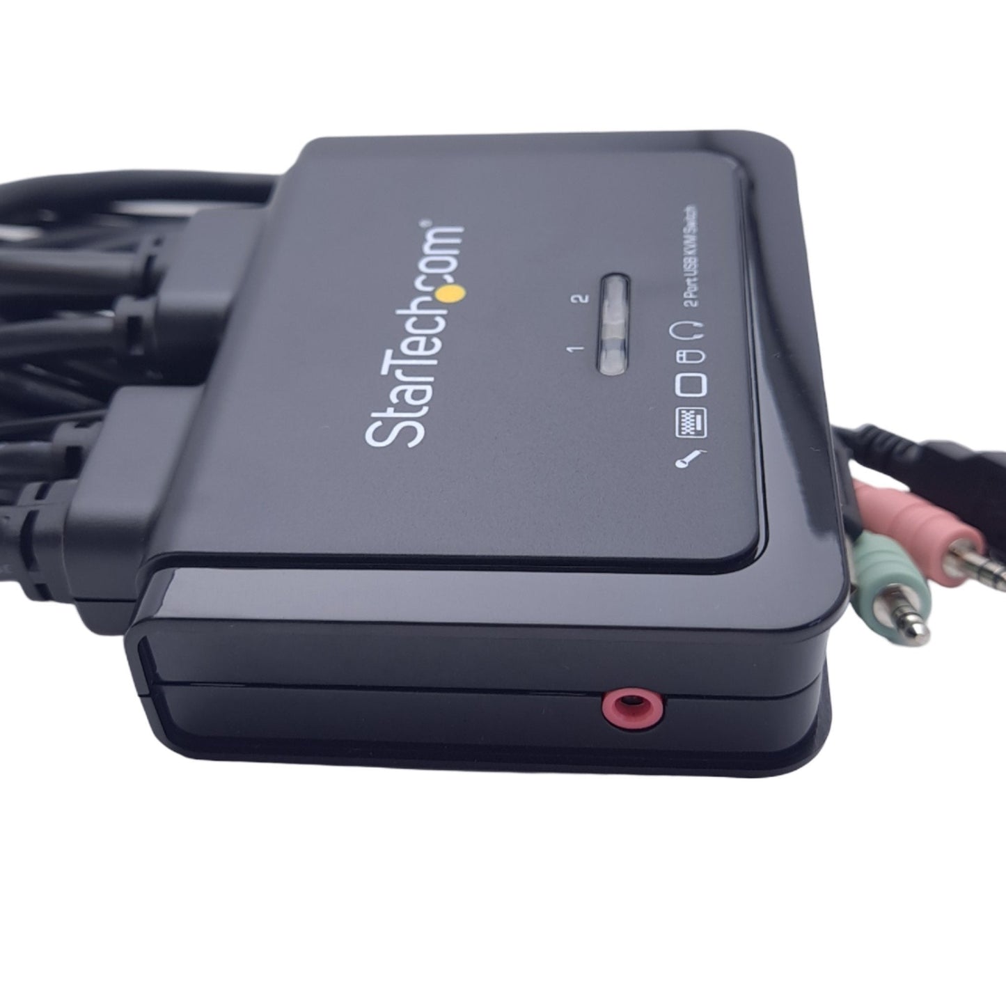 New StarTech SV211DPUA4K KVM Switch w/ Remote Switch & Audio, USB/DisplayPort, 5VDC