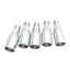 New Lot of 5 Danfoss 06904E-102 Crimp Fitting 1/8" Male NPTF to Dash -04 Hose Crimp