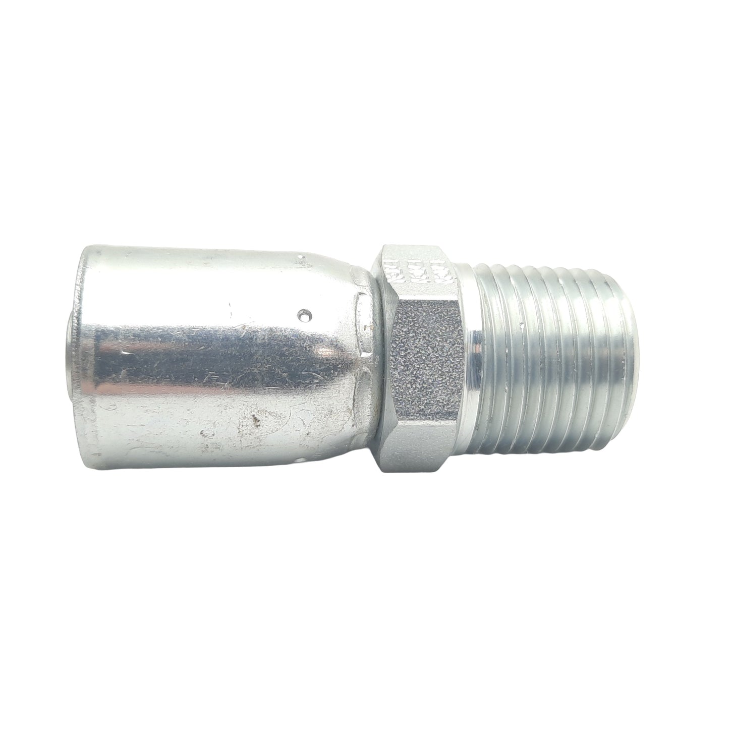 New Lot of 3 Danfoss 06908E-108 Crimp Fitting 1/2" Male NPTF to Dash -08 Hose Crimp