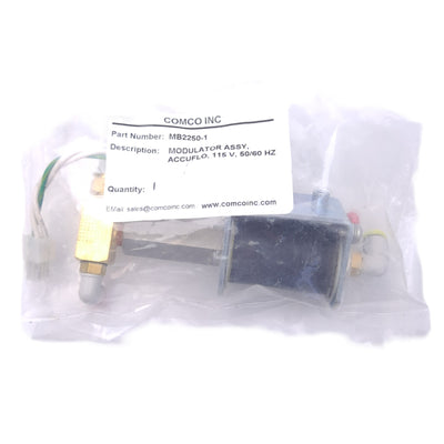 New Comco MB2250-1 Modulator Assembly for AccuFlo, 115V, AF10 Series, 3-Wire 3-Port