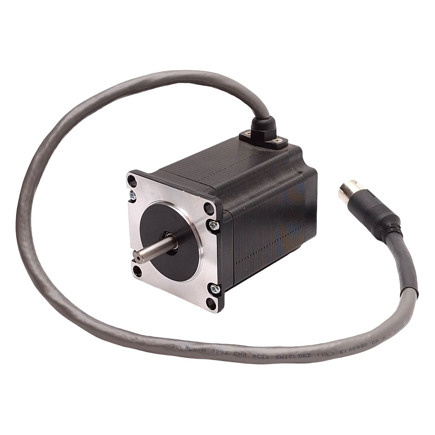 Used Parker LV233-02-10 Stepper Motor, 3-Stacks, Double Shaft, 195oz-in, NEMA 23