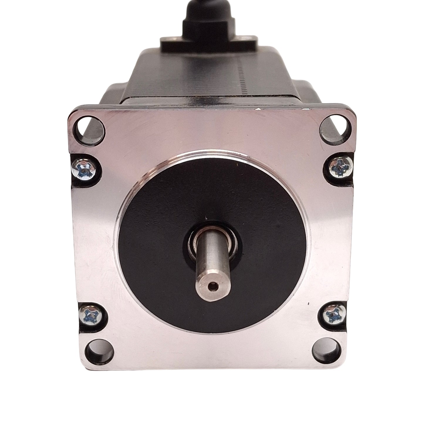 Used Parker LV233-02-10 Stepper Motor, 3-Stacks, Double Shaft, 195oz-in, NEMA 23