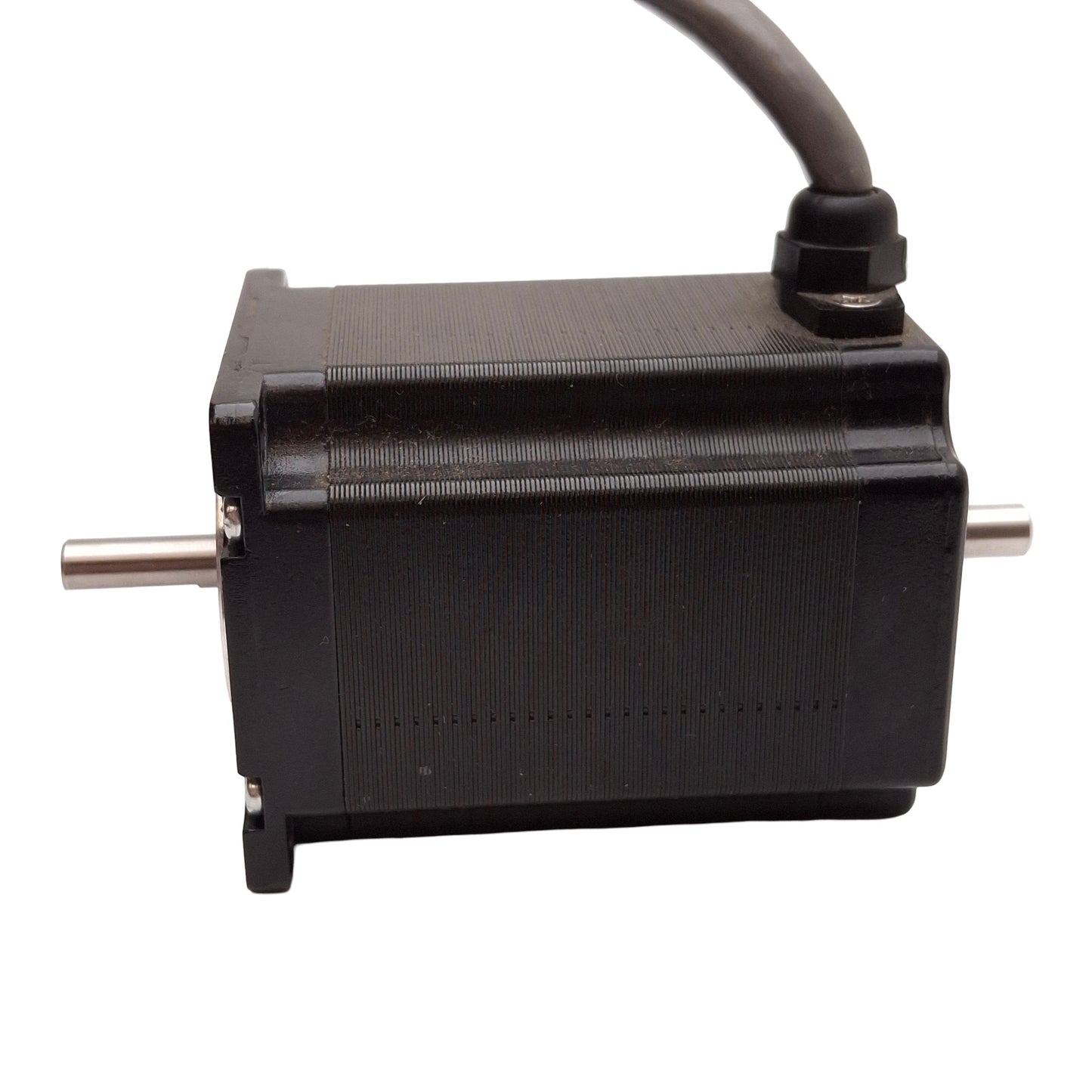 Used Parker LV233-02-10 Stepper Motor, 3-Stacks, Double Shaft, 195oz-in, NEMA 23