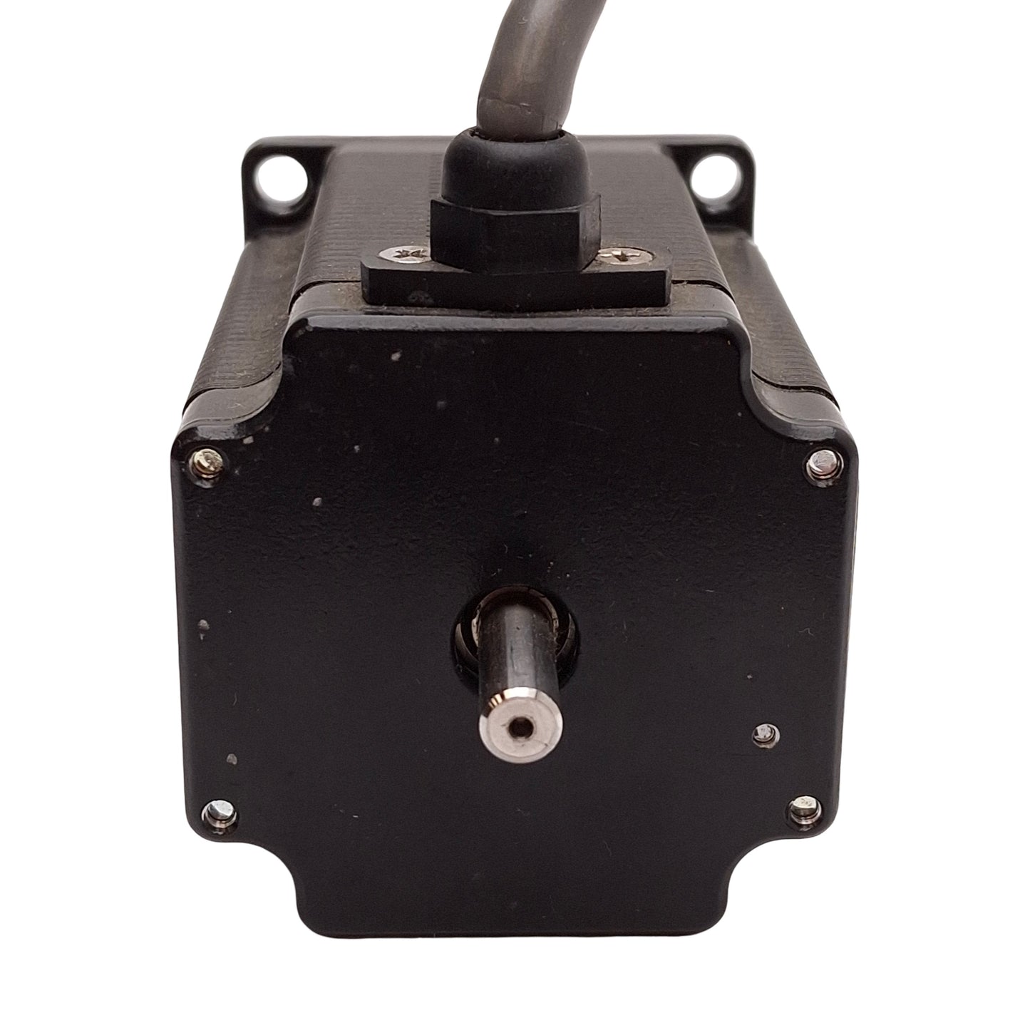 Used Parker LV233-02-10 Stepper Motor, 3-Stacks, Double Shaft, 195oz-in, NEMA 23