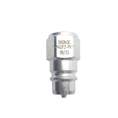 New Lot of 6 Dixon AG2F2-PV AG Series Poppet Valve 1/4" F-NPTF to 1/4" QD Body