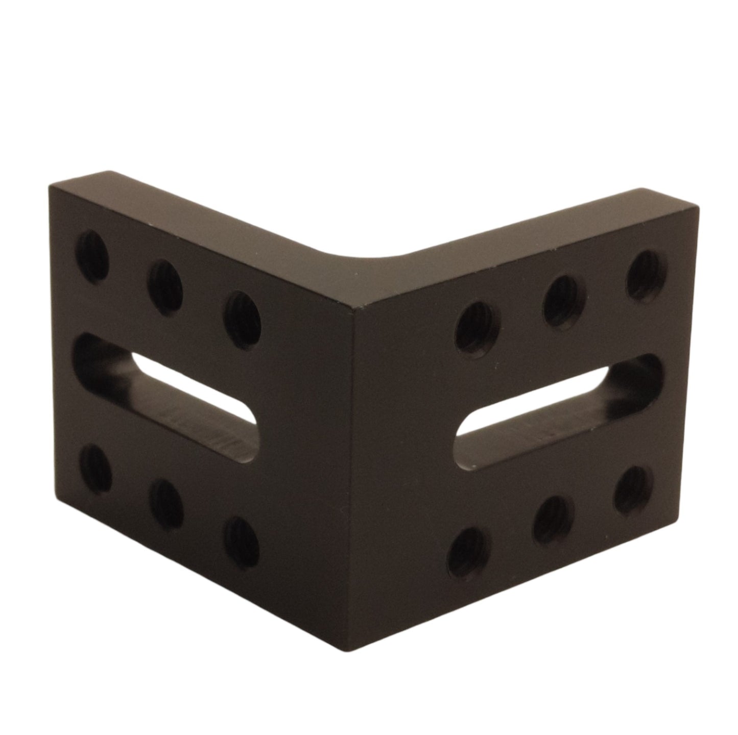 Used Thorlabs AB90A Right Angle Bracket w/ Counterbore Slots, 1/4"-20 Tapped
