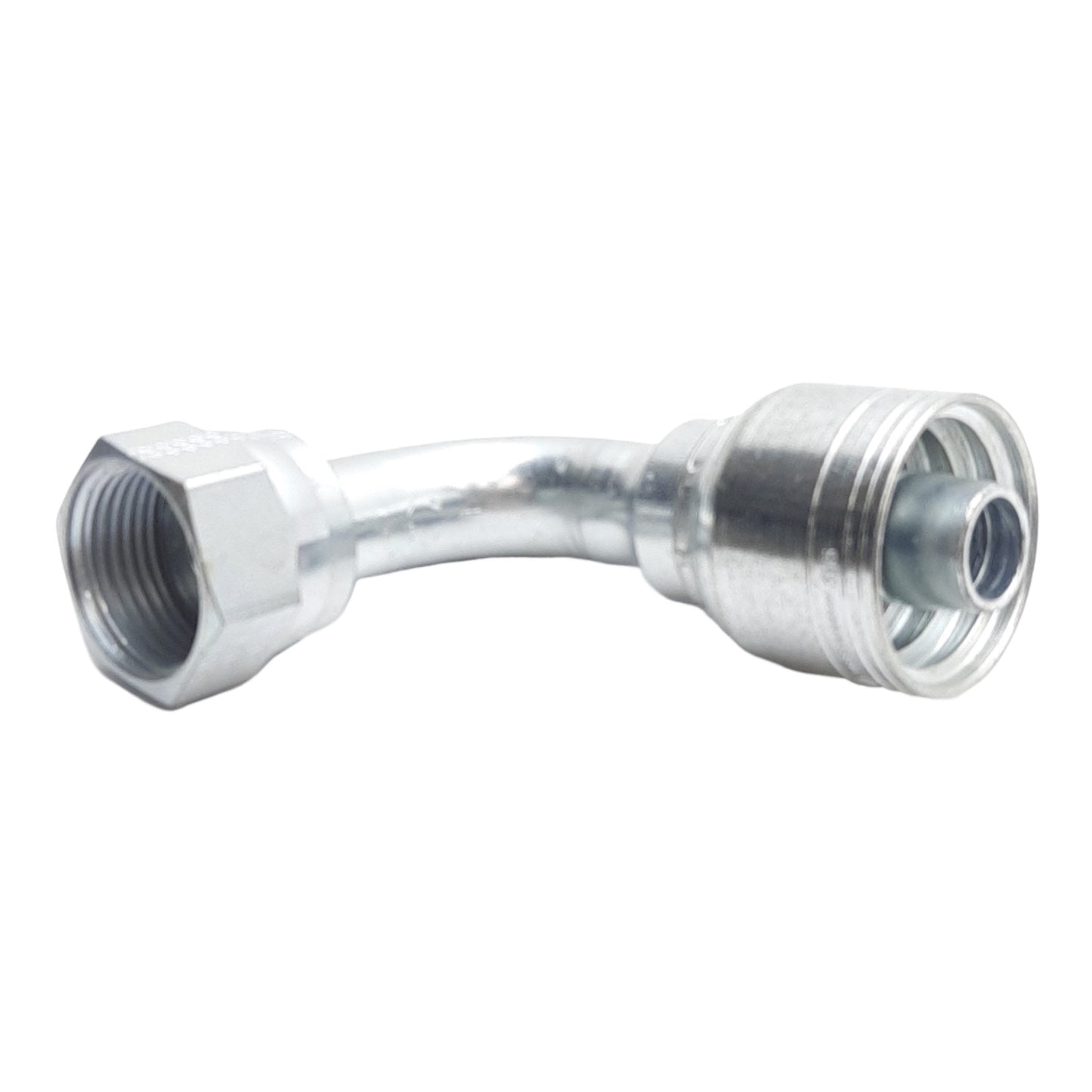 New Danfoss 1AA10FRB10.047 Crimp Fitting 90° Elbow, 1-14 Female ORS, -10 Hose Size
