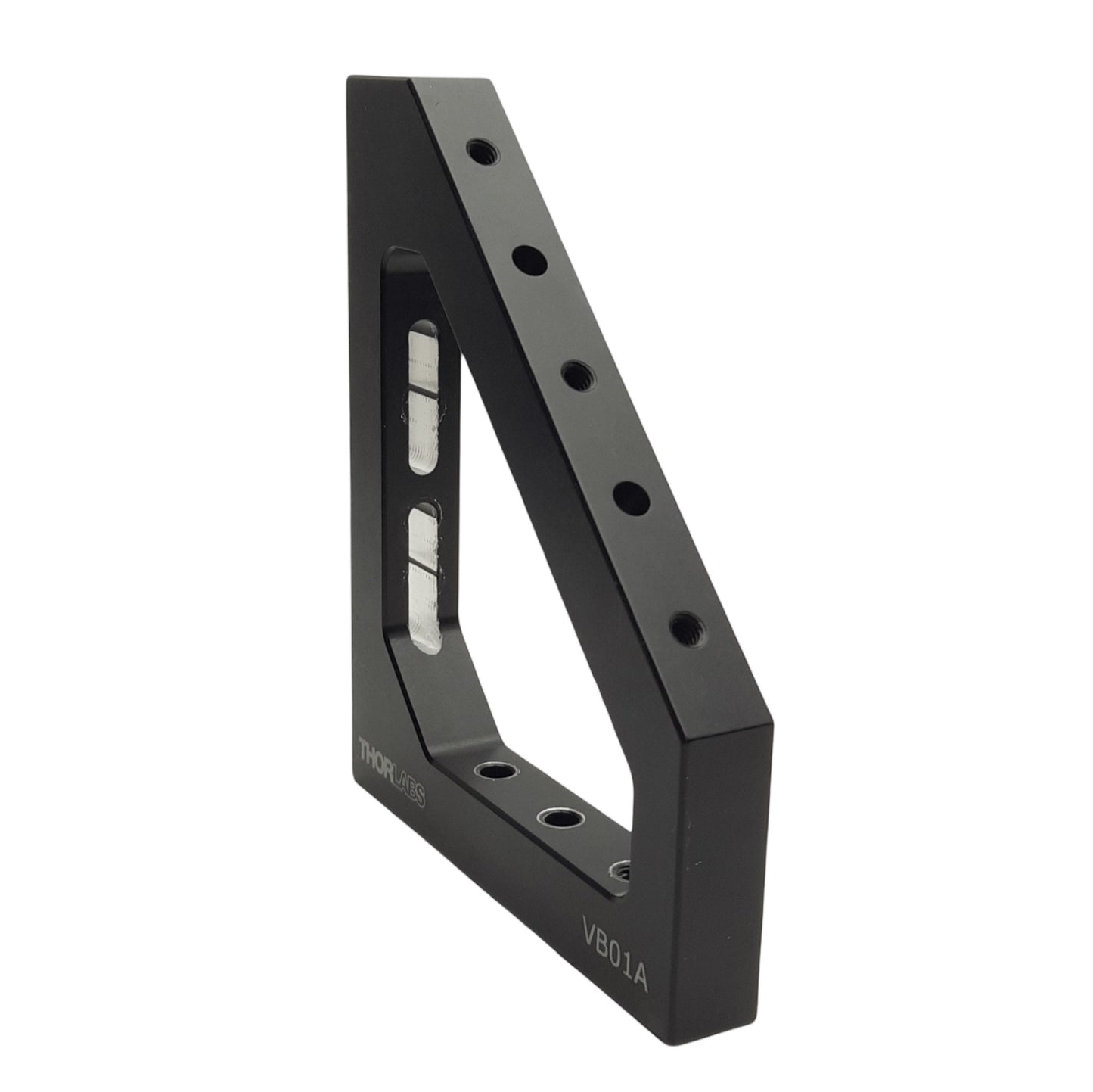 Used Thorlabs VB01A Vertical Bracket For Breadboards, 1/4"-20 Tapped *Milled Holes*