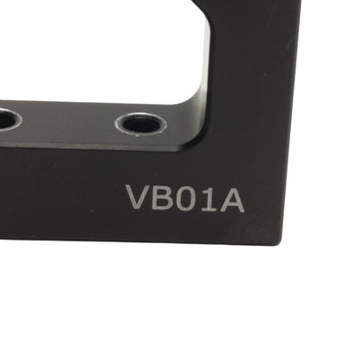 Used Thorlabs VB01A Vertical Bracket For Breadboards, 1/4"-20 Tapped *Milled Holes*
