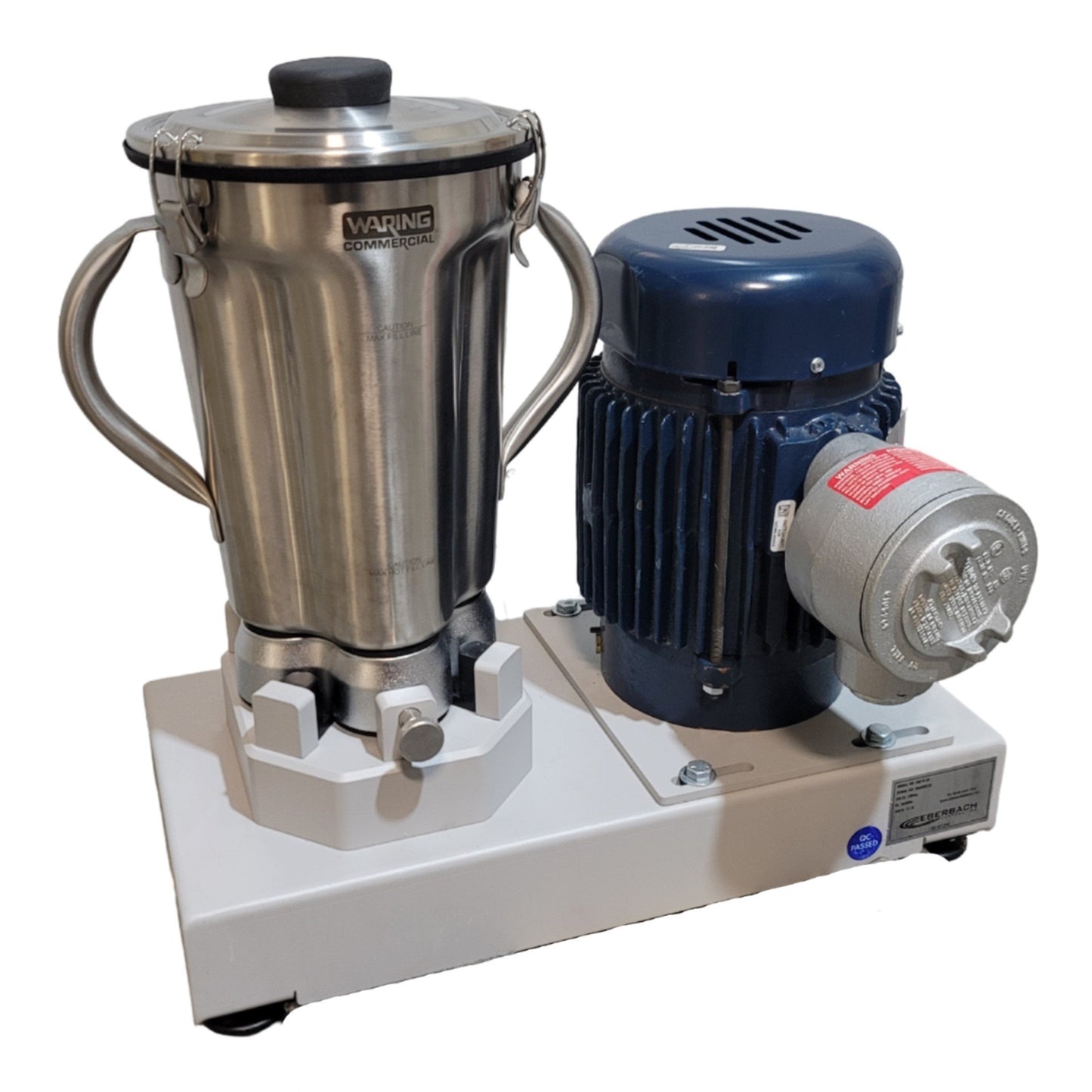New – Open box Eberbach E8018.LB High Power Variable Speed Explosion Resistant Blender 4-Liter