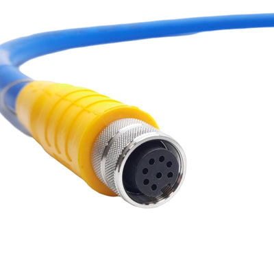 New Turck BKMV 8-087-1 VersaFast Cordset, M16 8-Pin Female to Leads, 1m, 125V 7A