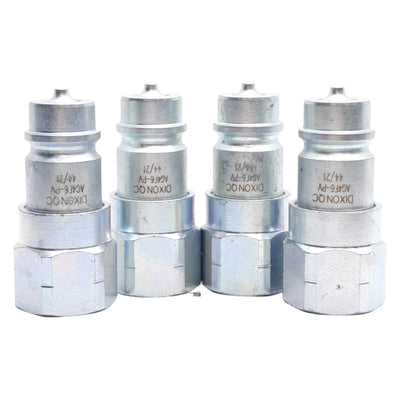 New Lot of 4 Dixon AG4F6-PV Poppet Valve, 3/4" Female NPTF, 1/2in, 4000PSI