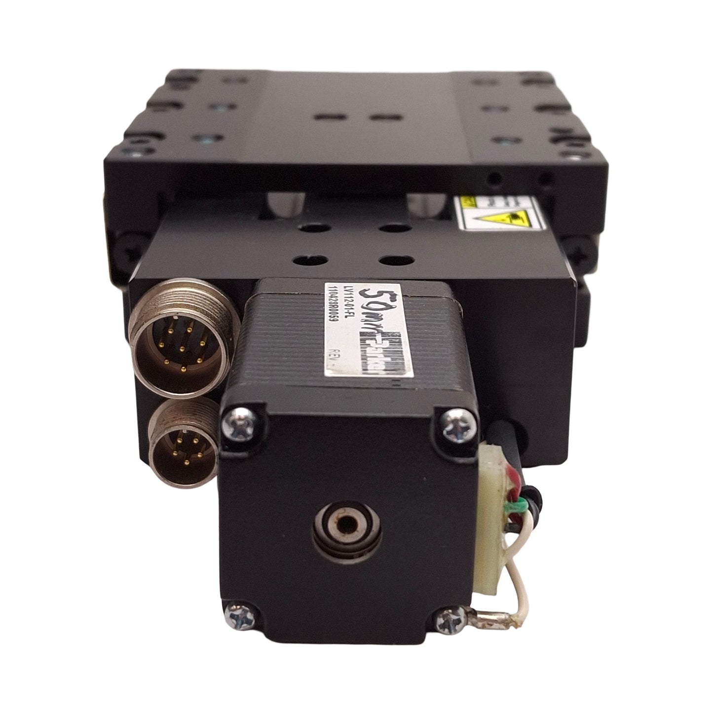 Used Parker MX80ST02MSJ-D1M12H3L2 Linear Positioner, 50mm Stroke, 80x80mm, M4 Holes