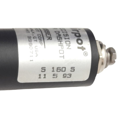 Used Airpot 2KS160S Air Snubber, 1.1in Stroke, 0.627in Bore, 0.3ft-lb Capacity