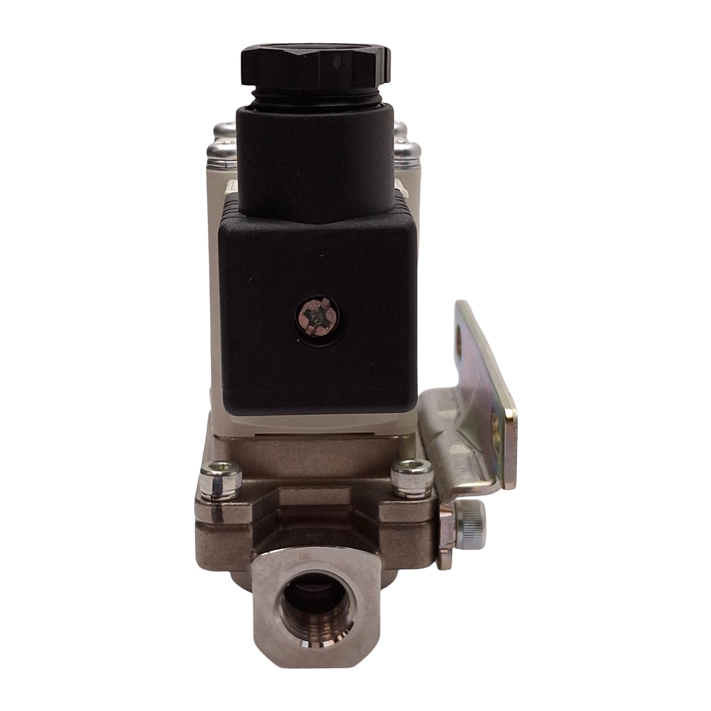 Used SMC VXZ232CZ2ALXB Solenoid Valve, NC, 0.7MPa Water, Rc1/4 Ports, 24VDC Coil