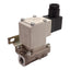 Used SMC VXZ232CZ2ALXB Solenoid Valve, NC, 0.7MPa Water, Rc1/4 Ports, 24VDC Coil
