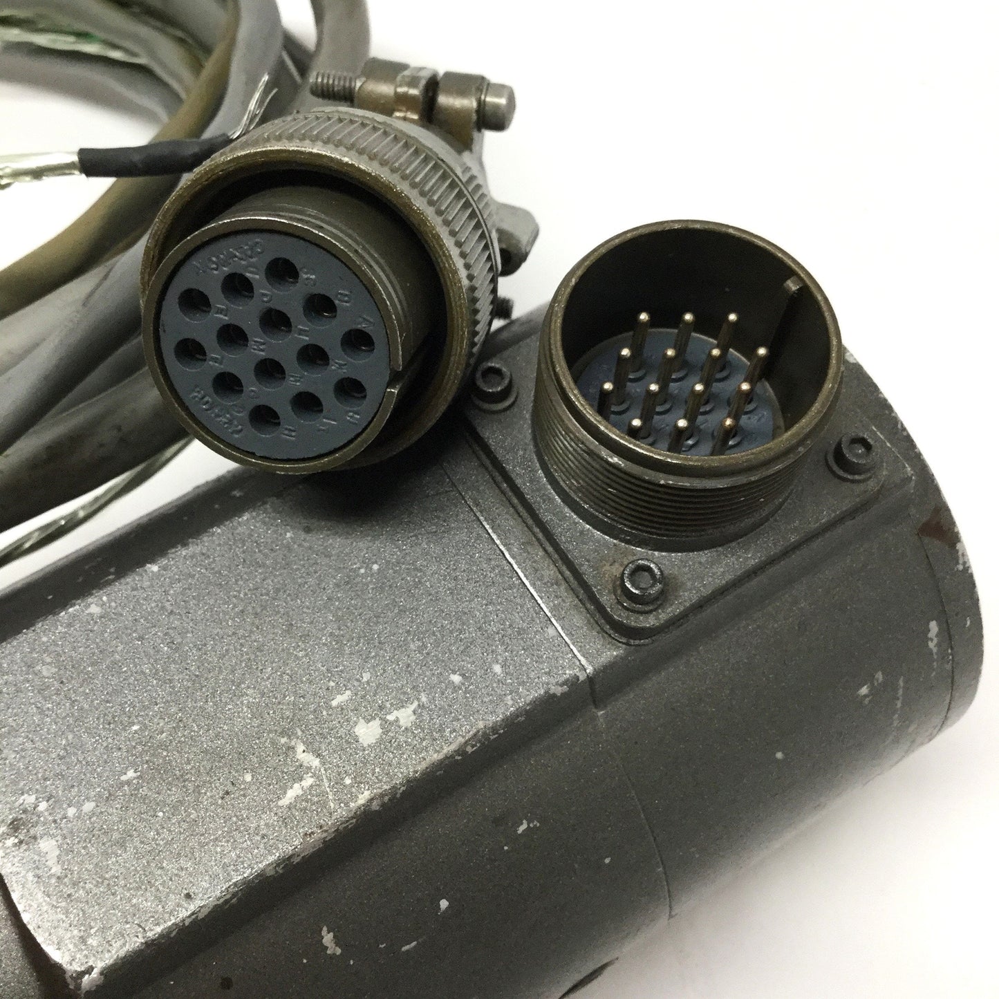 Used Baldor MTE-3363-BLBCN DC Brushed Servo Motor, 120VDC, 4000RPM, 180oz-in, NEMA 34