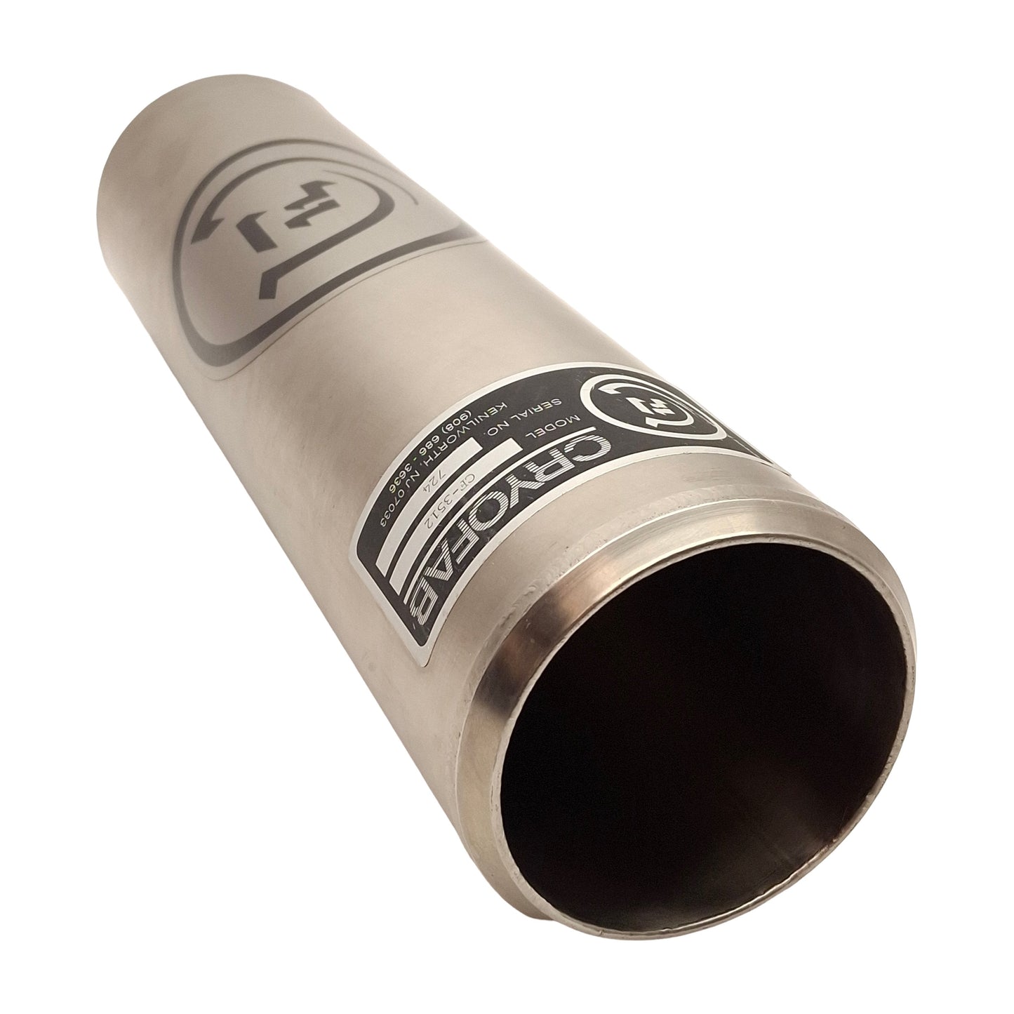 Used Cryofab CF-3512 CF-Series Dewer Flask, ø3.5 x 12in Inner Dimensions, 0.5 Gallons