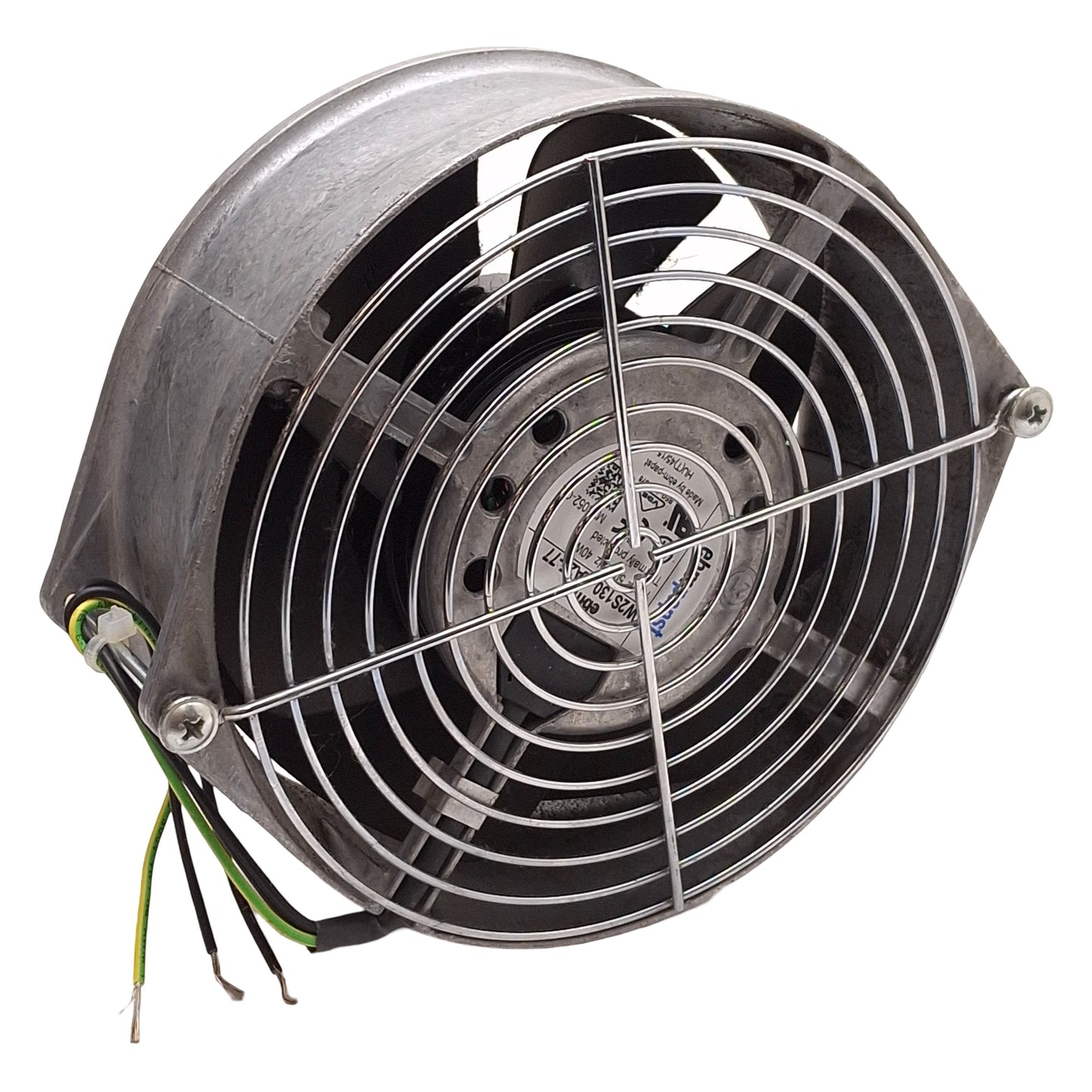 Used EBM Papst W2S130-AA25-77 Thermally Protected Axial Fan, 150 x 55mm, 115VAC, 40W