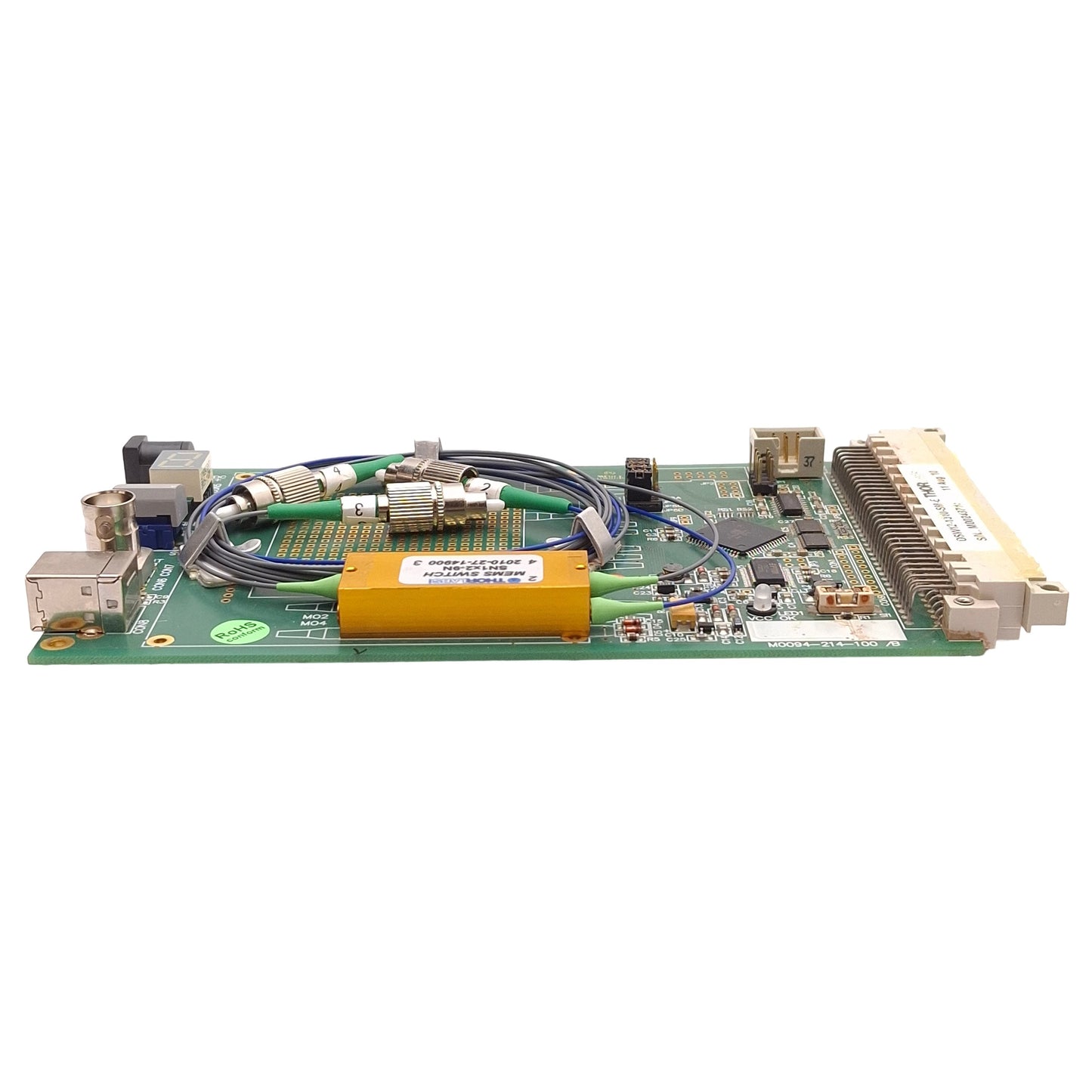 Used Thorlabs OSW12-1310-SM-E Optical MEMS Switch, 1280-1625nm 300mW, SMF-28E, 5VDC
