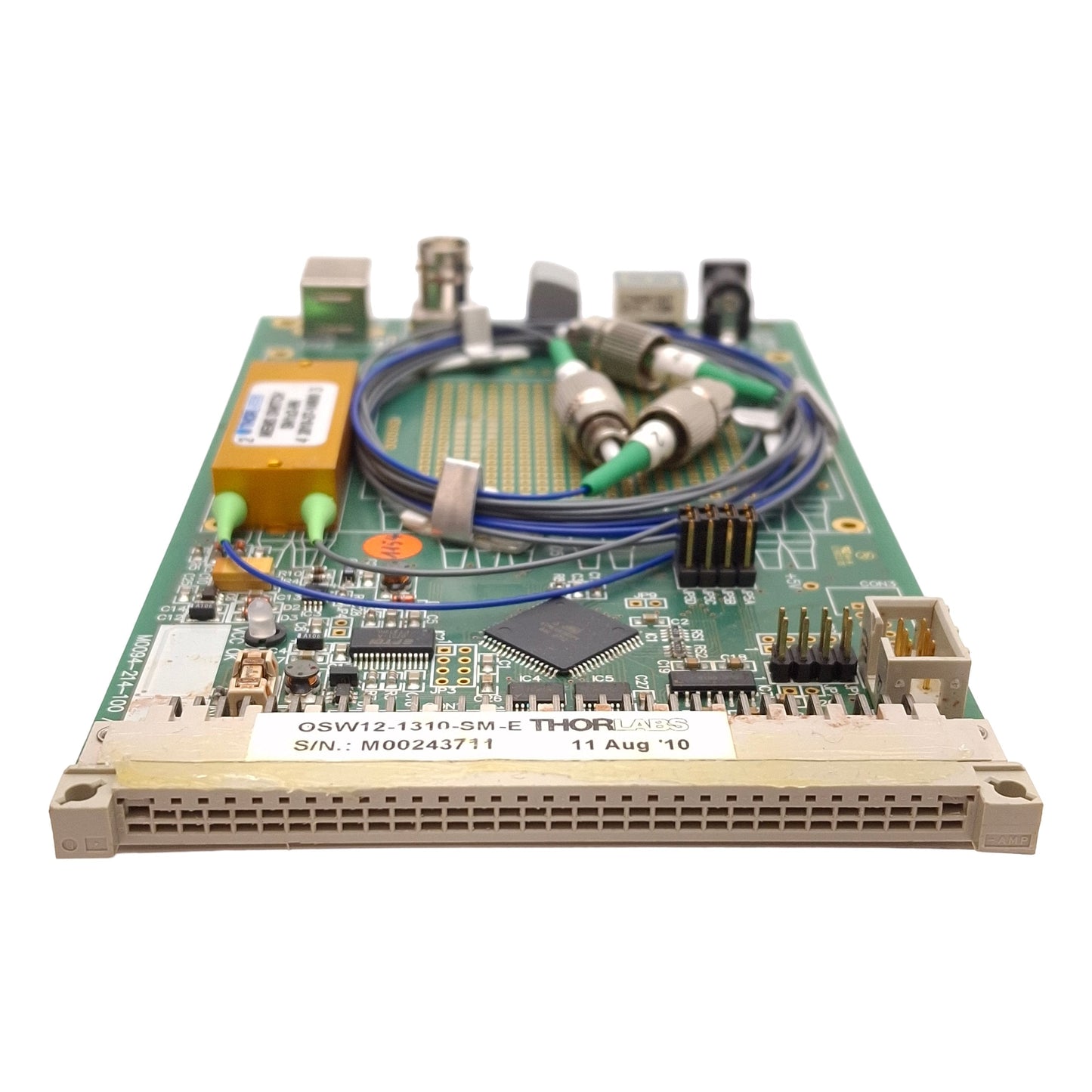 Used Thorlabs OSW12-1310-SM-E Optical MEMS Switch, 1280-1625nm 300mW, SMF-28E, 5VDC