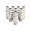New Lot of 8 Dixon D3M2 Pneumatic Steel Plug, 1/4in Male NPTF, 500PSI, 3/8in Body