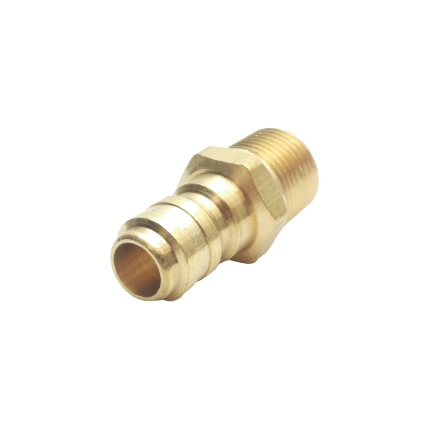New Lot of 10 Dixon E3M3-B Hydraulic Brass Plug, 3/8in Male NPTF 3/8in Body, 2700PSI
