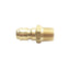 New Lot of 10 Dixon E3M3-B Hydraulic Brass Plug, 3/8in Male NPTF 3/8in Body, 2700PSI