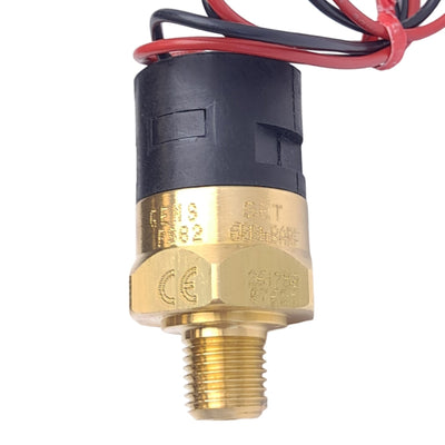 New Gems PS82-20-4MNB-A-FL12-FS600mBARF Vacuum Switch, 1/4in NPT, -600mBar, 350 PSI